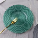 Wholesale glass charger plate PZ-050 product photo